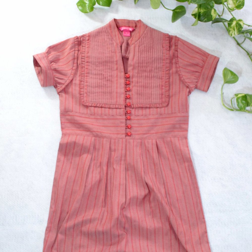 Mod Ruffle Shirt Dress - Picture 4 of 7